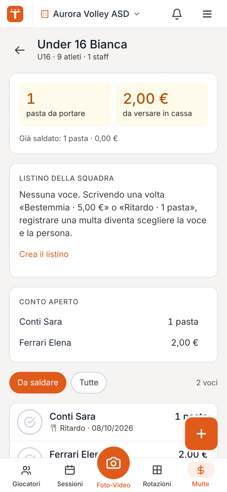 Le multe sul telefono