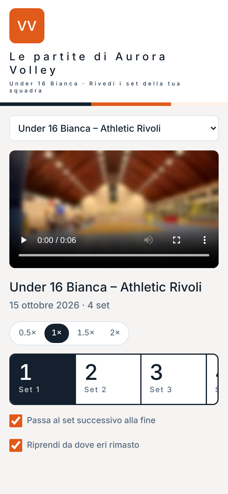 La videoteca sul telefono